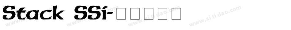 Stack SSi字体转换